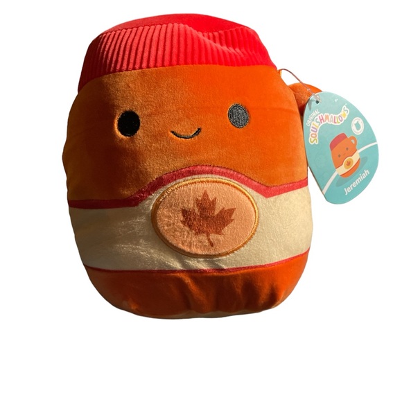 Squishmallow FTM Jeremiah maple syrup NWT 8” - Picture 1 of 5